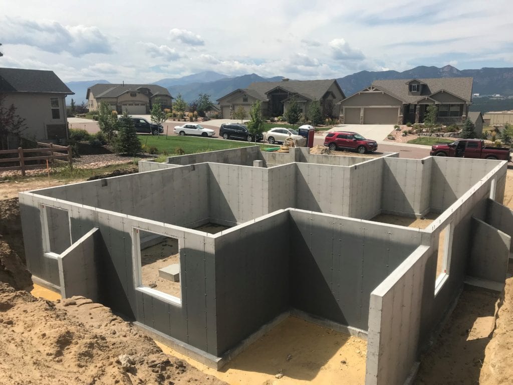 Semi Custom Home Concrete Foundation
